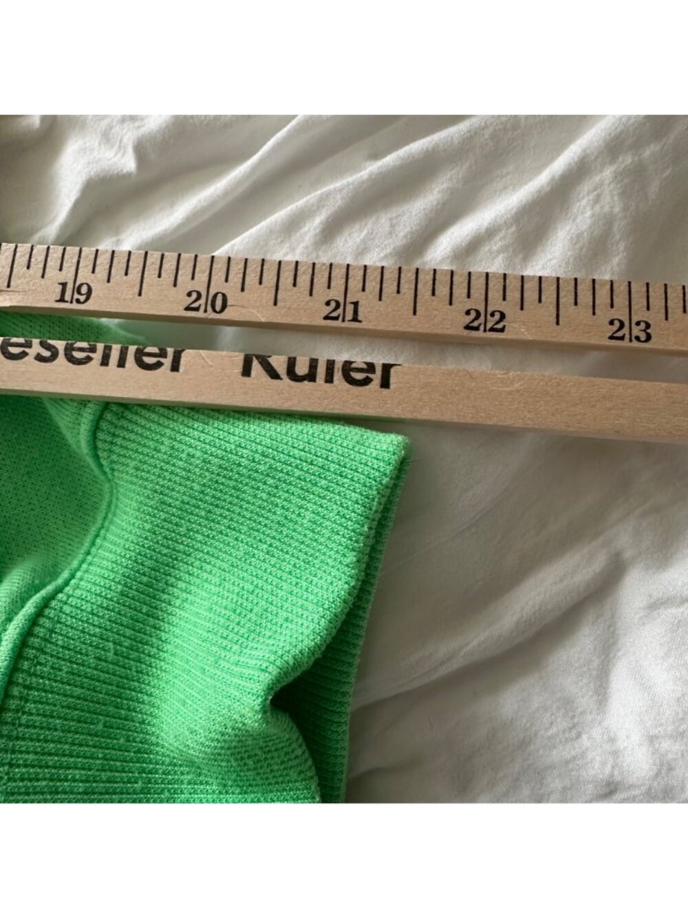 We11done Graphic Oversized Small Ex-Boyfriend Green Hooded T-Shirt/Sweatshirt - Picture 8 of 10